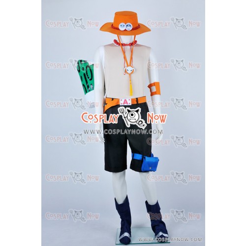 One Piece Cosplay Fire Fist Ace Portgas D Ace Costume