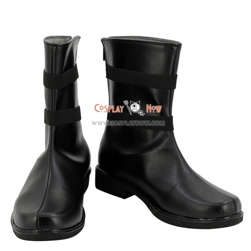 Black Bullet Cosplay Shoes Kagetane Hiruko antagonist Promoter Initiator White Smile Mask Man Boots