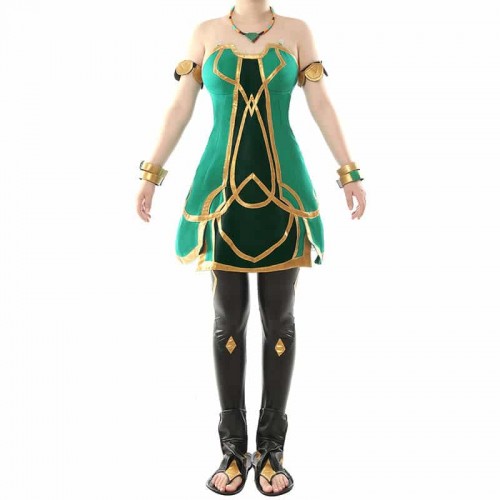 League Of Legends Empress Of The Elements Qiyana Cosplay Costume