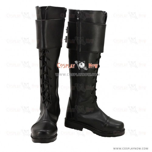 Tokyo Ghoul Cosplay Shoes Ayato Kirishima Black Boots