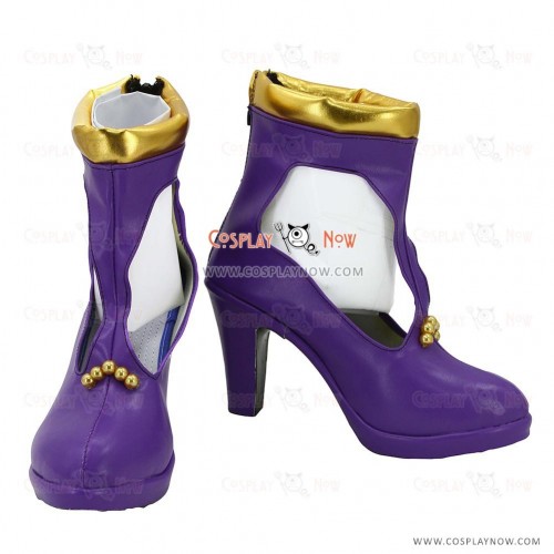 One Piece Cosplay Nico Robin Purple Cosplay Shoes