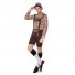 German Munich Oktoberfest Cosplay Costume Waiters Work Uniform Stage Outfit