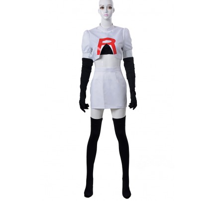 James Jessie Costume For Pokemon Pocket Monster Cosplay