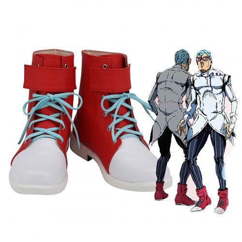 JoJo's Bizarre Adventure Ghiaccio Cosplay Shoes