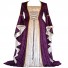 Medieval Renaissance Trumpet Sleeves Retro Medieval Long Style Vintage Dress
