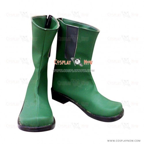 Digimon Adventure Takeru Cosplay Shoes Takaishi Green Boots