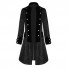 Historical Medieval Solid Jacquard Vintage Uniform Coat