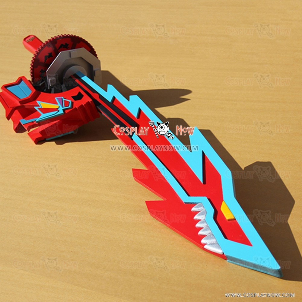 41 Power Rangers Samurai Shark Sword PVC Replica Prop Power Rangers Samurai Shark Sword Cosplay Prop Cosplay Weapon Cosplay Sword