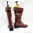 Mobile Suit Gundam 00 Cosplay Shoes Dark Brown Boots