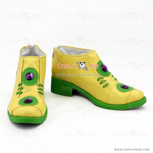 JoJo's Bizarre Adventure: Diamond Is Unbreakable Rohan Kishibe Yellow Shoes Cosplay Boots