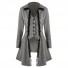 Medieval Historical Retro Solid Color Coat Tuxedo