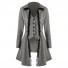 Medieval Historical Retro Solid Color Coat Tuxedo