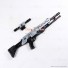 Mass Effect Cosplay PUBG Player props with gun