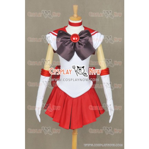 Sailor Moon Sailor Mars Rei Hino Cosplay Costume