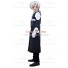 Allen Walker Costume For D Gray Man Cosplay Black White Uniform