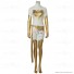 X-Men Cosplay Costume White Phoenix Costume Slim fit Gold and White Jumpsuit