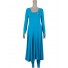 Star Trek Cosplay Commander Deanna Troi Blue Costume