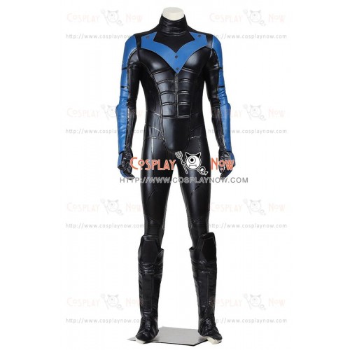 Nightwing Costume For Batman Arkham City Cosplay