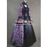 Victorian Lolita Georgian Reenactment Gothic Dress Purple