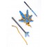 DOTA2 Crystal Maiden Ice crystal comet dress Staff Cosplay Props