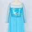 Frozen Cosplay Princess Elsa Costume Blue Dress