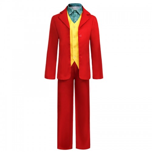 DC Movies The Joker Cosplay Jack Napier Costume Suit Uniform