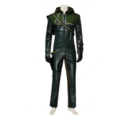 Oliver Queen Green Arrow Costume For Green Arrow Season 1 Cosplay