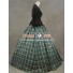 Civil War Victorian Tartan Ball Gown Day Dress Prom Cosplay