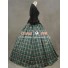 Civil War Victorian Tartan Ball Gown Day Dress Prom Cosplay
