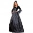 Gothic Gorgeous Queen Cosplay Vampire Witch Costume Dress