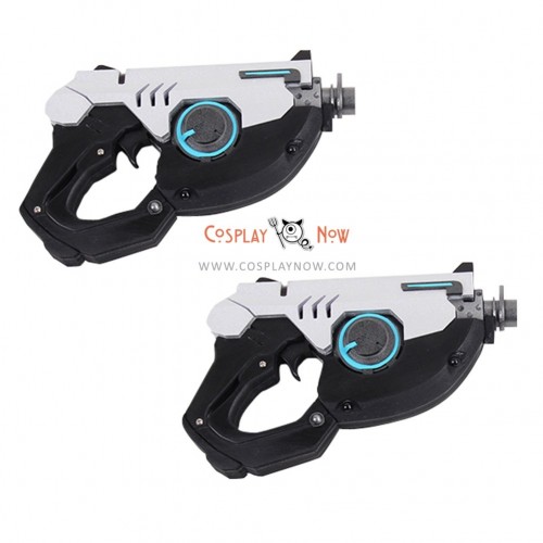 Overwatch OW TRACER Double Weapon PVC Cosplay Props