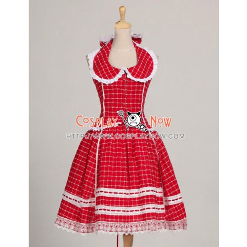 Victorian Lolita 1950s Romantic Chic Halterneck Gothic Lolita Dress