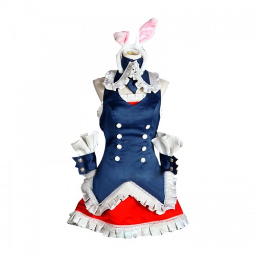 Mondaiji Problem Children Are Coming From Another World Cosplay Black Rabbit Kuro Usagi Costume