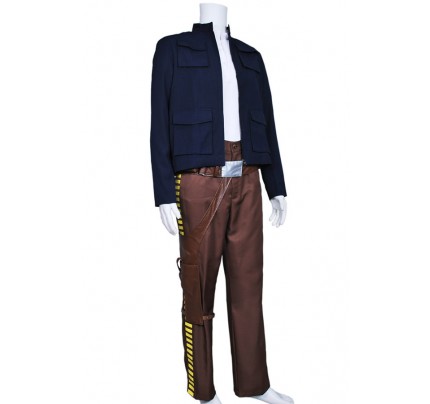 Star Wars The Empire Strikes Back Cosplay Han Solo Costume