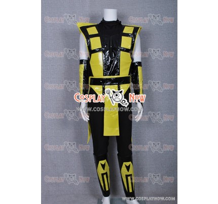 Mortal Kombat Scorpion Cosplay Costume