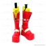 Gurren Lagann Cosplay Shoes Viral Red Boots