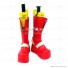 Gurren Lagann Cosplay Shoes Viral Red Boots