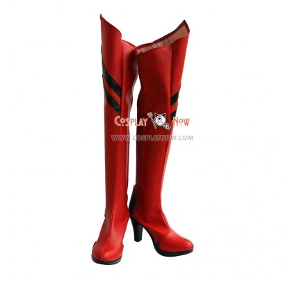 Neon Genesis Evangelion Cosplay Shoes Asuka Boots