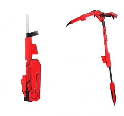 RWBY Cosplay Ruby Rose Props with Swords