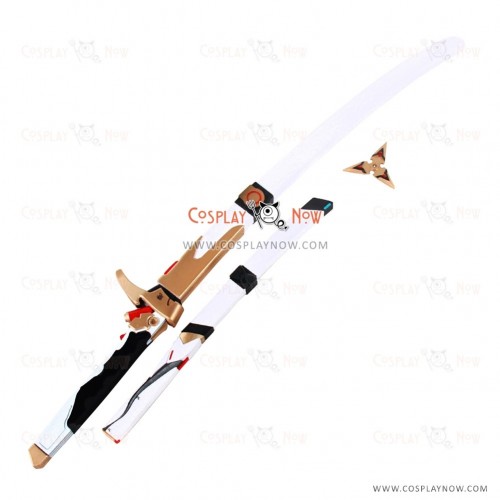 OW Genji Nihon Skin Sword Dagger and Spear Cosplay Props