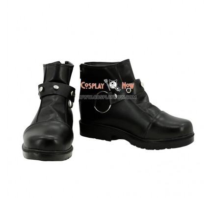 Fate Grand Order Cosplay Shoes Edmond Dantes Black Boots