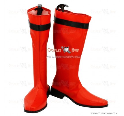 Samurai Sentai Shinkenger Cosplay Shoes Takeru Shiba Boots