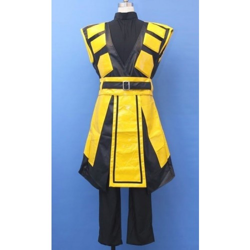 Mortal Kombat Scorpion Cosplay Costume