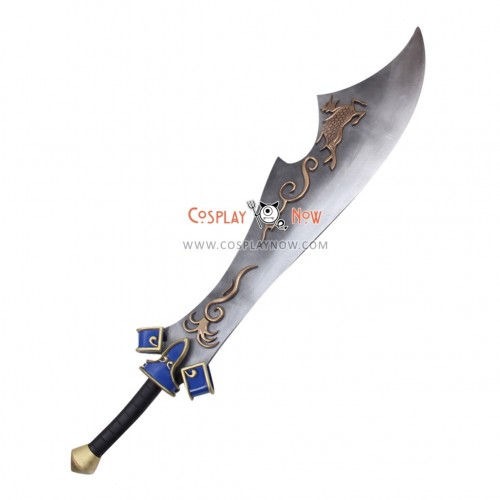 Dynasty Warriors Xiahou Dun Hsiahou Tun Big Sword PVC Replica Cosplay Props