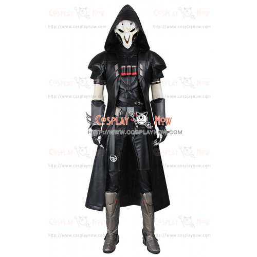 Reaper Costume For Overwatch Cosplay Uniform