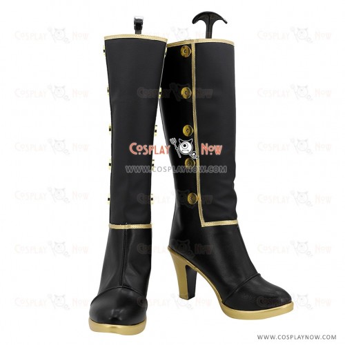 RWBY Cosplay Shoes Leader of Team CFVY Coco Adel Boots
