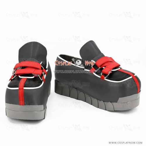 Kingdom Hearts II Roxas Black Cosplay Shoes