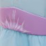 Frozen Cosplay Princess Elsa Costume Long Blue Stand Collar Girl Dress for Children