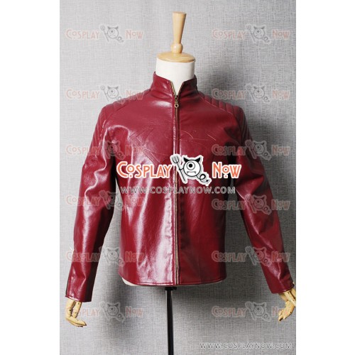 Smallville Clark Kent Cosplay Costume Red Coat