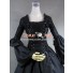 Victorian Gothic Lolita Black Dress Ball Gown Prom
